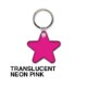Star Soft Vinyl Key Tag