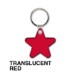 Star Soft Vinyl Key Tag