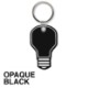 Light Bulb Soft Vinyl Key Tag