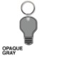 Light Bulb Soft Vinyl Key Tag
