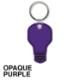 Light Bulb Soft Vinyl Key Tag