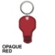 Light Bulb Soft Vinyl Key Tag