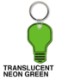 Light Bulb Soft Vinyl Key Tag