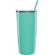 Omega Double Walled Tumbler w/ Straw, 20oz.