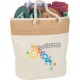 Cotton Canvas & Jute Rope Tote