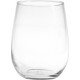 Stemless White Wine Glass - Deep Etched, 17oz.