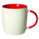Perfect Stoneware Mug w/ Colored Handle & Interior, 12oz.