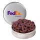 Corporate Color Chocolate Pretzel Tin, 6oz.