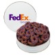 Corporate Color Chocolate Pretzel Tin, 6oz.