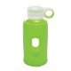 Glass Water Bottle w/ Silicone Grip, 12oz.