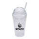 Geometric Domed Double Wall Acrylic Tumbler, 16oz.