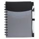 Tri-Pocket Notebook and Pen, 5" x 7"
