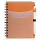 Tri-Pocket Notebook and Pen, 5" x 7"