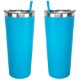 Kick Stainless Steel Tumbler w/ Straw, 22oz.