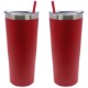 Kick Stainless Steel Tumbler w/ Straw, 22oz.