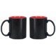 Classic Matte Two-Tone Black Mug, 11oz.