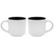 Metro Matte Two-Tone Ceramic Mug, 14oz.