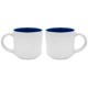 Metro Matte Two-Tone Ceramic Mug, 14oz.