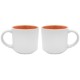 Metro Matte Two-Tone Ceramic Mug, 14oz.