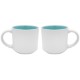 Metro Matte Two-Tone Ceramic Mug, 14oz.