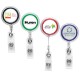 Jumbo See-Thru Rectractable Badge Reel, Alligator Clip