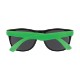 Youth Sized Vibrant Trim Rubberized Sunglasses