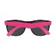 Youth Sized Vibrant Trim Rubberized Sunglasses