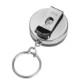 Heavy Duty Retractable Key Reel, Slide Clip