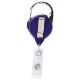 Carabiner Retractable Badge Reel, Slide Clip
