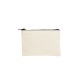 Poptart Cotton Canvas Zippered Pouch