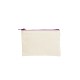 Poptart Cotton Canvas Zippered Pouch