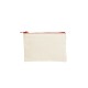 Poptart Cotton Canvas Zippered Pouch