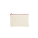 Poptart Cotton Canvas Zippered Pouch