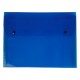 Six Pocket Poly File with Snap Closure