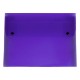 Six Pocket Poly File with Snap Closure