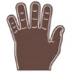 Foam High 5 Hand Mitt, 15"