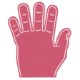 Foam High 5 Hand Mitt, 15"
