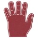 Foam High 5 Hand Mitt, 15"