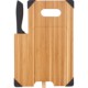 Bamboo Cutting Board w/ Knife