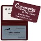 Foldover Vinyl Card Case
