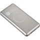 UL Listed Qi Wireless Light Up Logo Power Bank, 10000mAh