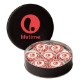 Chocolate Covered Oreos® w/ Corporate Color™ Nonpareils in Tin