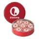 Chocolate Covered Oreos® w/ Corporate Color™ Nonpareils in Tin