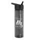 Slim Fit Water Bottle with Flip Straw, 24oz.
