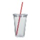 Double Wall Tumbler w/ Jolly Ranchers, 16oz.