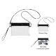 Game Day Clear PVC Wristlet Pouch