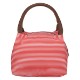 Sebastian Striped Polyester Cooler Lunch Bag