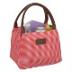 Sebastian Striped Polyester Cooler Lunch Bag