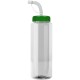 Guzzler Transparent Sport Bottle, 32oz. - Straw Lid