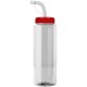Guzzler Transparent Sport Bottle, 32oz. - Straw Lid